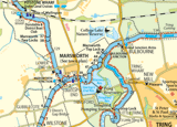 grand union canal map extract image
